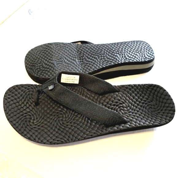 Rafters women's Antigua Flip Flops black  size 10 - Picture 1 of 10